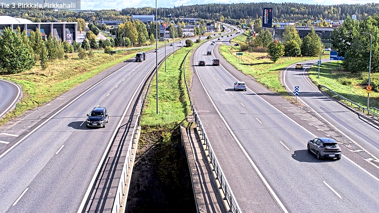 Kelikamerat Kuva Tie 3 Pirkkala, Pirkkahalli, Pirkkala, Pirkanmaa