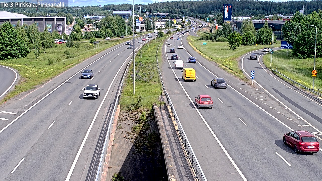 Kelikamerat Kuva Tie 3 Pirkkala, Pirkkahalli, Pirkkala, Pirkanmaa