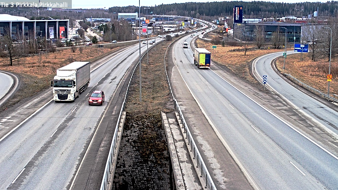 Kelikamerat Kuva Tie 3 Pirkkala, Pirkkahalli, Pirkkala, Pirkanmaa