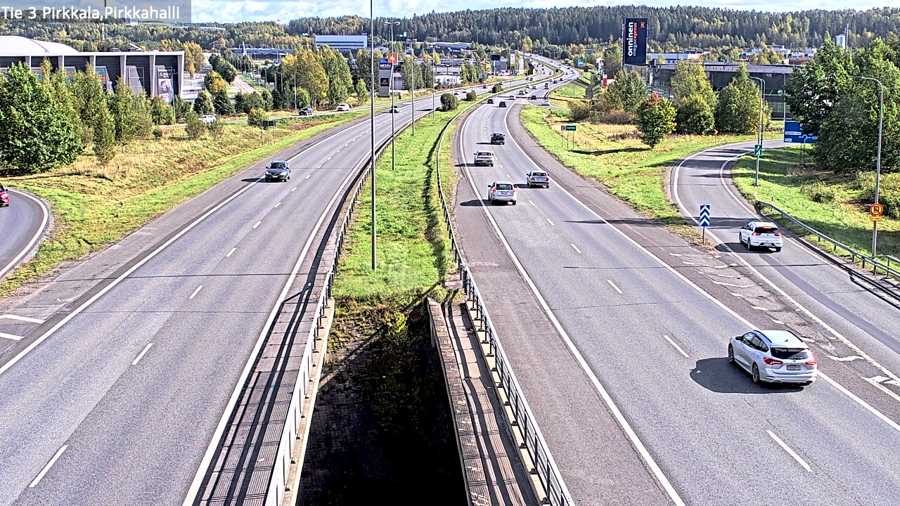 Kelikamerat Kuva Tie 3 Pirkkala, Pirkkahalli, Pirkkala, Pirkanmaa