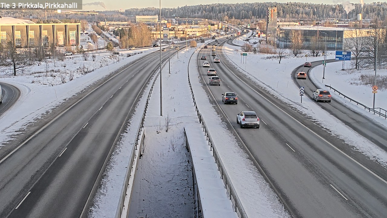 Kelikamerat Kuva Tie 3 Pirkkala, Pirkkahalli, Pirkkala, Pirkanmaa