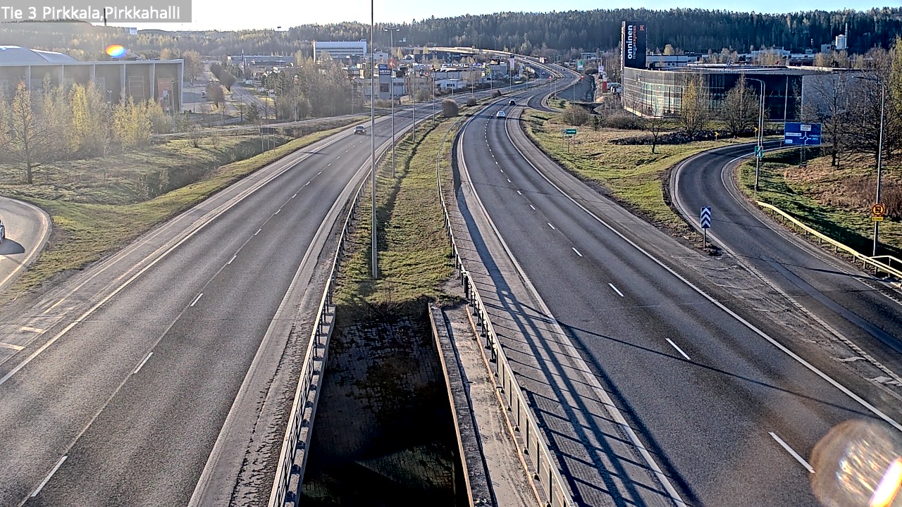 Weather Camera Image Road 3 Pirkkala, Pirkkahalli, Pirkkala, Pirkanmaa