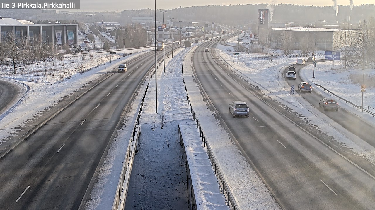 Weather Camera Image Väg 3 Birkala, Pirkkahalli, Pirkkala, Pirkanmaa