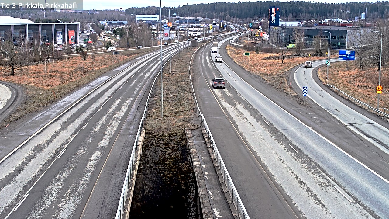 Weather Camera Image Väg 3 Birkala, Pirkkahalli, Pirkkala, Pirkanmaa