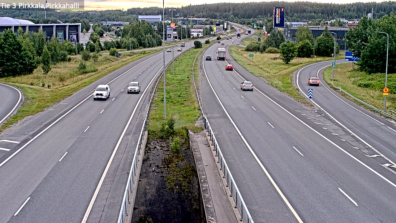 Weather Camera Image Väg 3 Birkala, Pirkkahalli, Pirkkala, Pirkanmaa