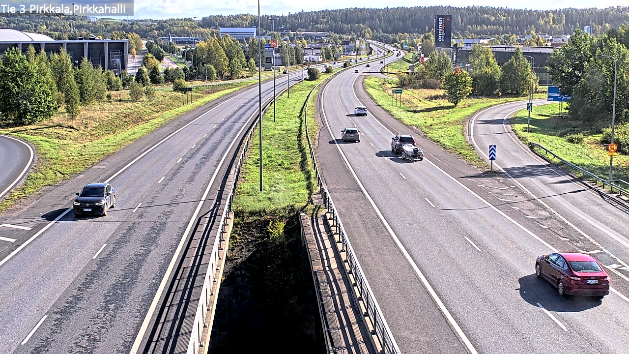 Kelikamerat Kuva Tie 3 Pirkkala, Pirkkahalli, Pirkkala, Pirkanmaa