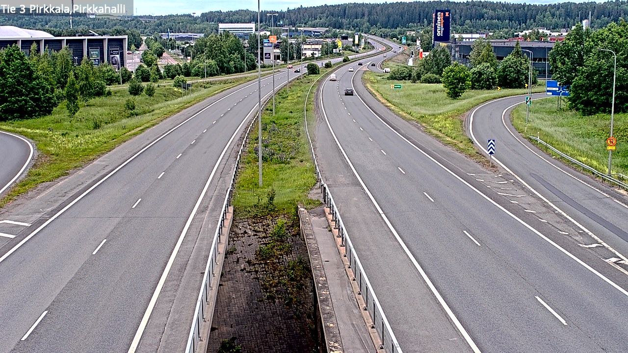 Kelikamerat Kuva Tie 3 Pirkkala, Pirkkahalli, Pirkkala, Pirkanmaa