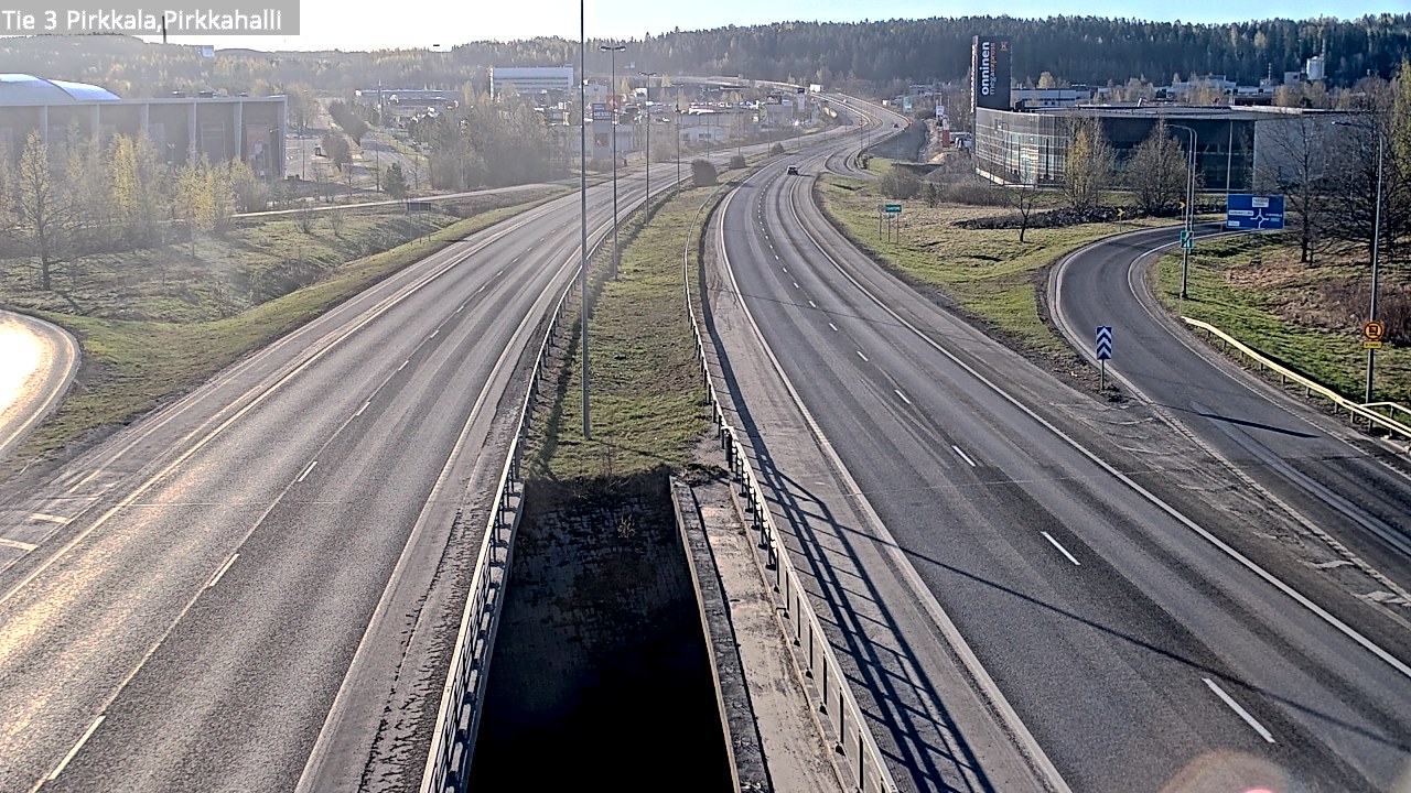 Weather Camera Image Road 3 Pirkkala, Pirkkahalli, Pirkkala, Pirkanmaa