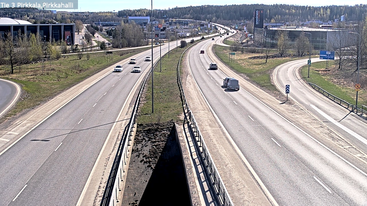 Weather Camera Image Road 3 Pirkkala, Pirkkahalli, Pirkkala, Pirkanmaa