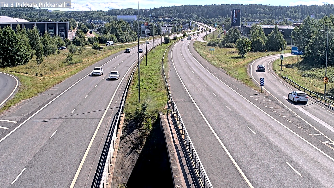 Weather Camera Image Väg 3 Birkala, Pirkkahalli, Pirkkala, Pirkanmaa