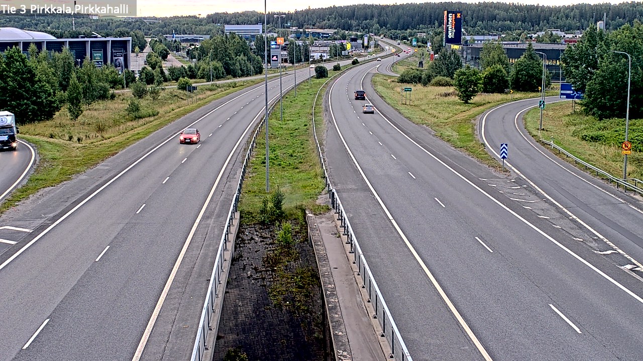 Weather Camera Image Väg 3 Birkala, Pirkkahalli, Pirkkala, Pirkanmaa