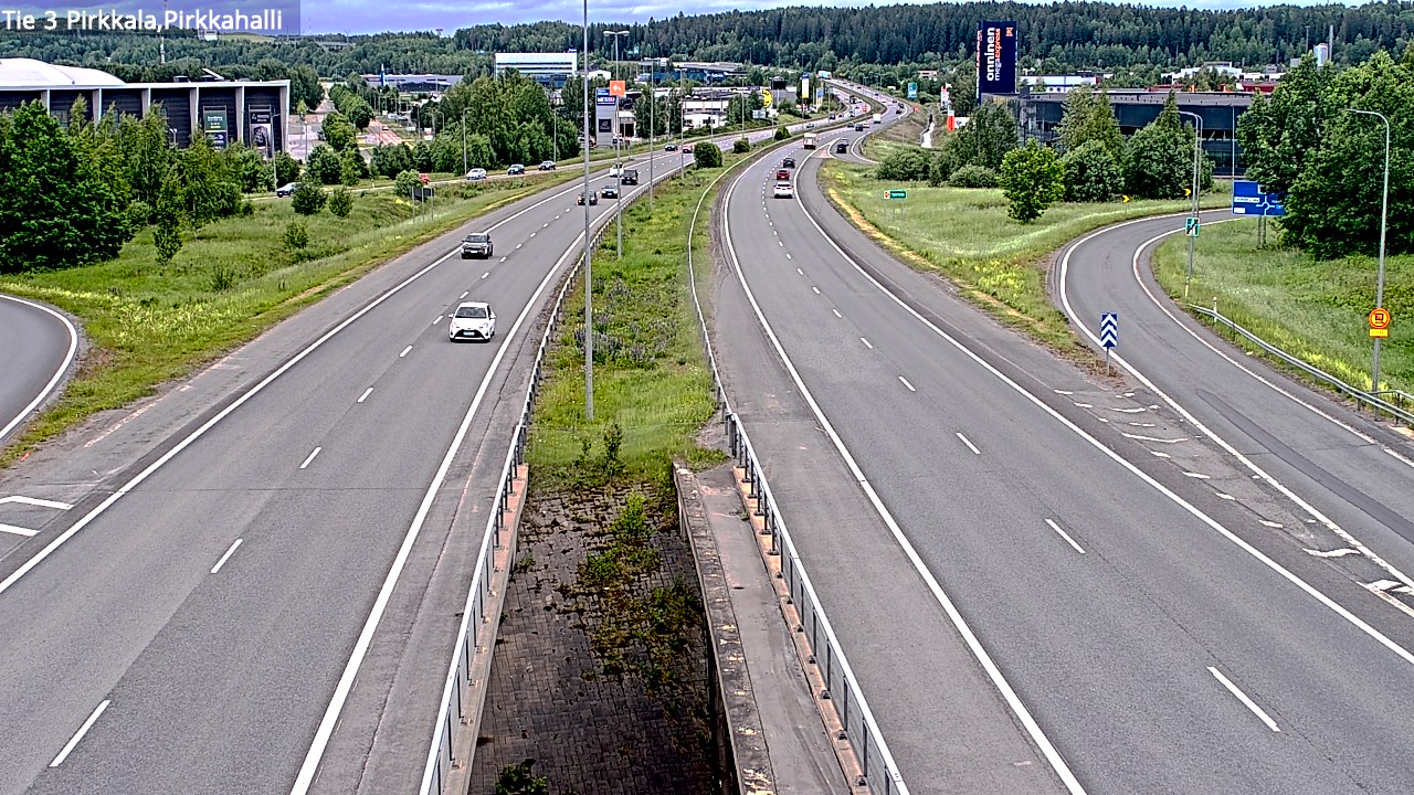 Weather Camera Image Väg 3 Birkala, Pirkkahalli, Pirkkala, Pirkanmaa