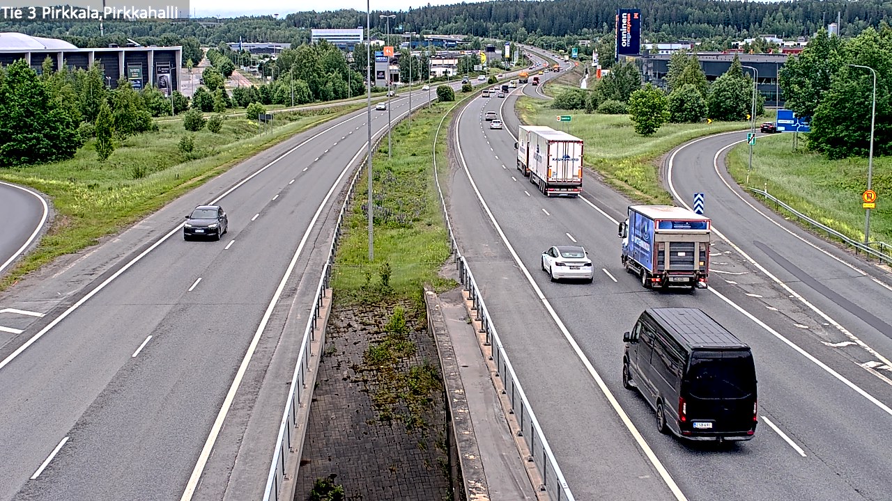Kelikamerat Kuva Tie 3 Pirkkala, Pirkkahalli, Pirkkala, Pirkanmaa