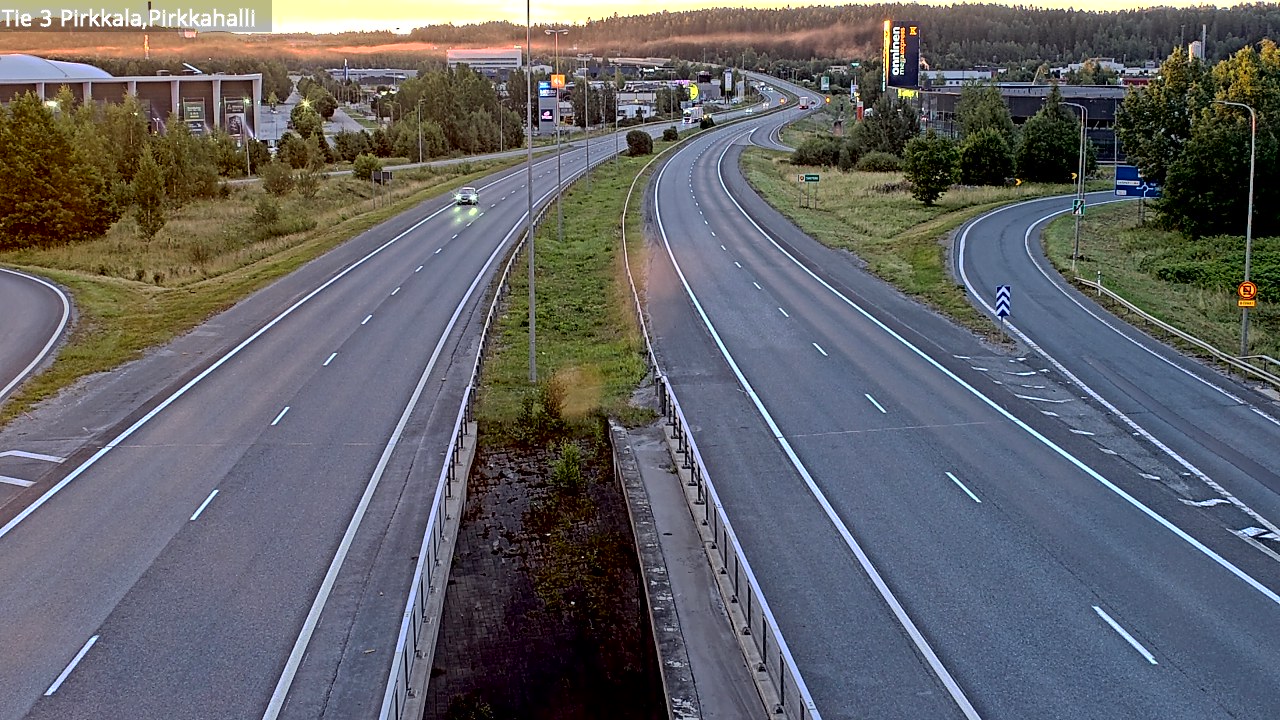 Weather Camera Image Väg 3 Birkala, Pirkkahalli, Pirkkala, Pirkanmaa