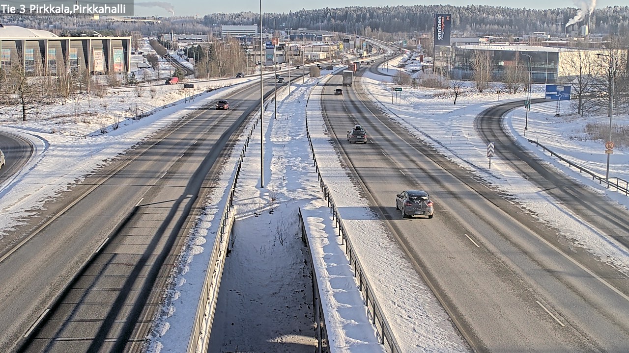 Kelikamerat Kuva Tie 3 Pirkkala, Pirkkahalli, Pirkkala, Pirkanmaa
