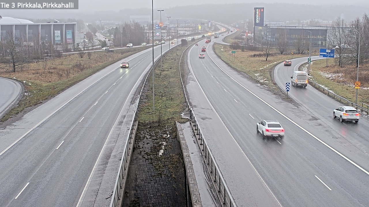 Weather Camera Image Väg 3 Birkala, Pirkkahalli, Pirkkala, Pirkanmaa
