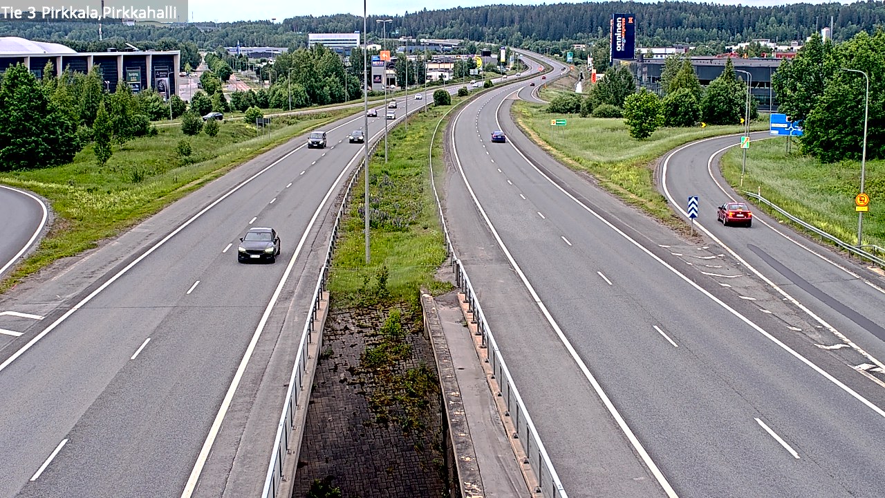 Kelikamerat Kuva Tie 3 Pirkkala, Pirkkahalli, Pirkkala, Pirkanmaa