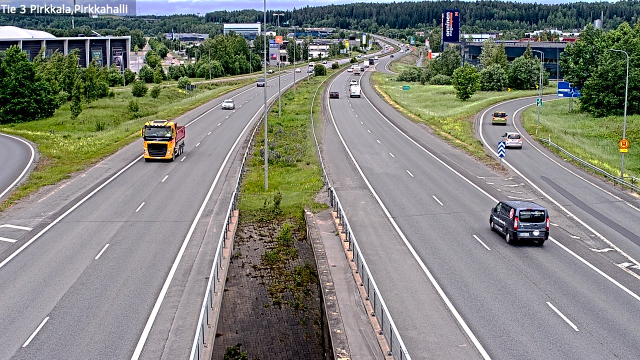 Weather Camera Image Väg 3 Birkala, Pirkkahalli, Pirkkala, Pirkanmaa