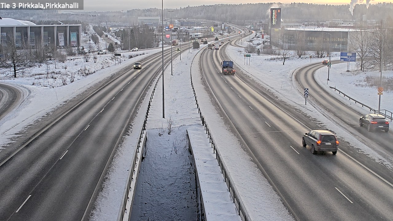 Weather Camera Image Väg 3 Birkala, Pirkkahalli, Pirkkala, Pirkanmaa