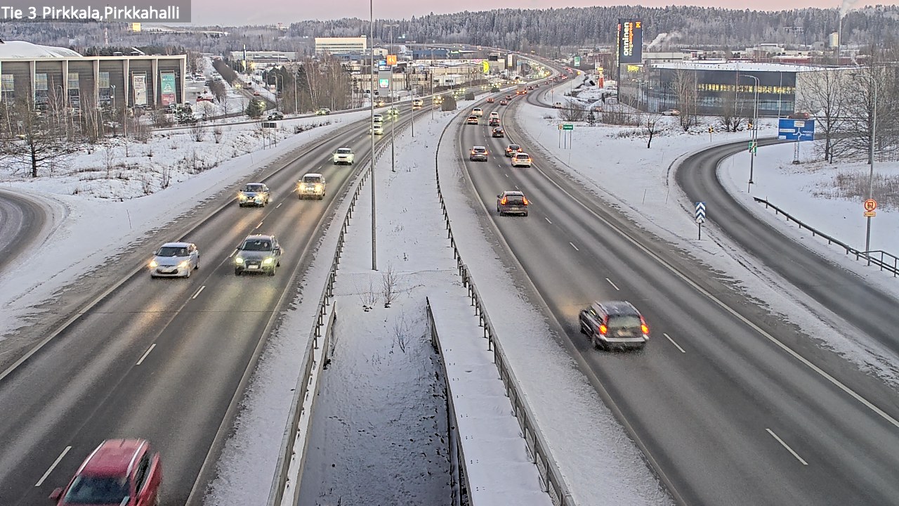 Weather Camera Image Road 3 Pirkkala, Pirkkahalli, Pirkkala, Pirkanmaa