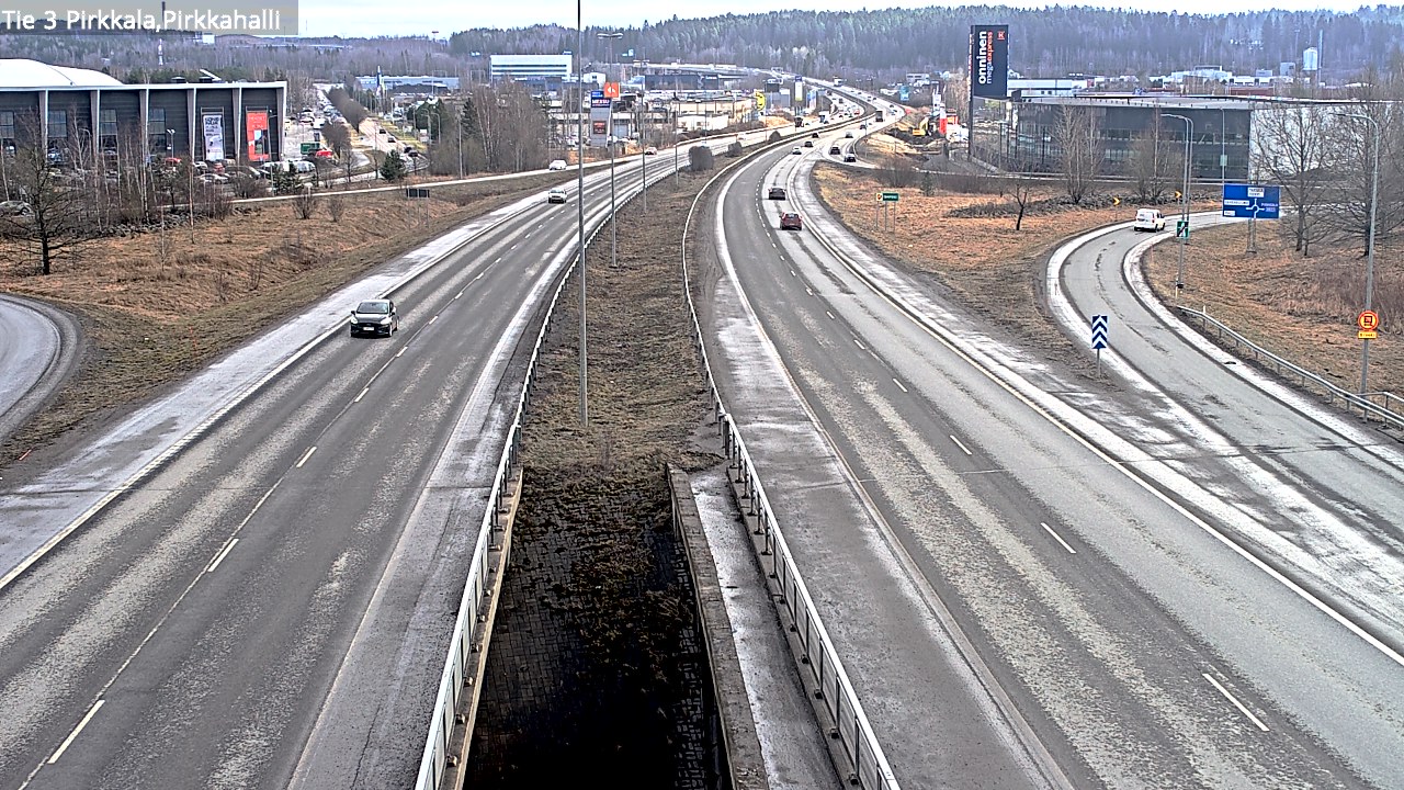 Weather Camera Image Väg 3 Birkala, Pirkkahalli, Pirkkala, Pirkanmaa