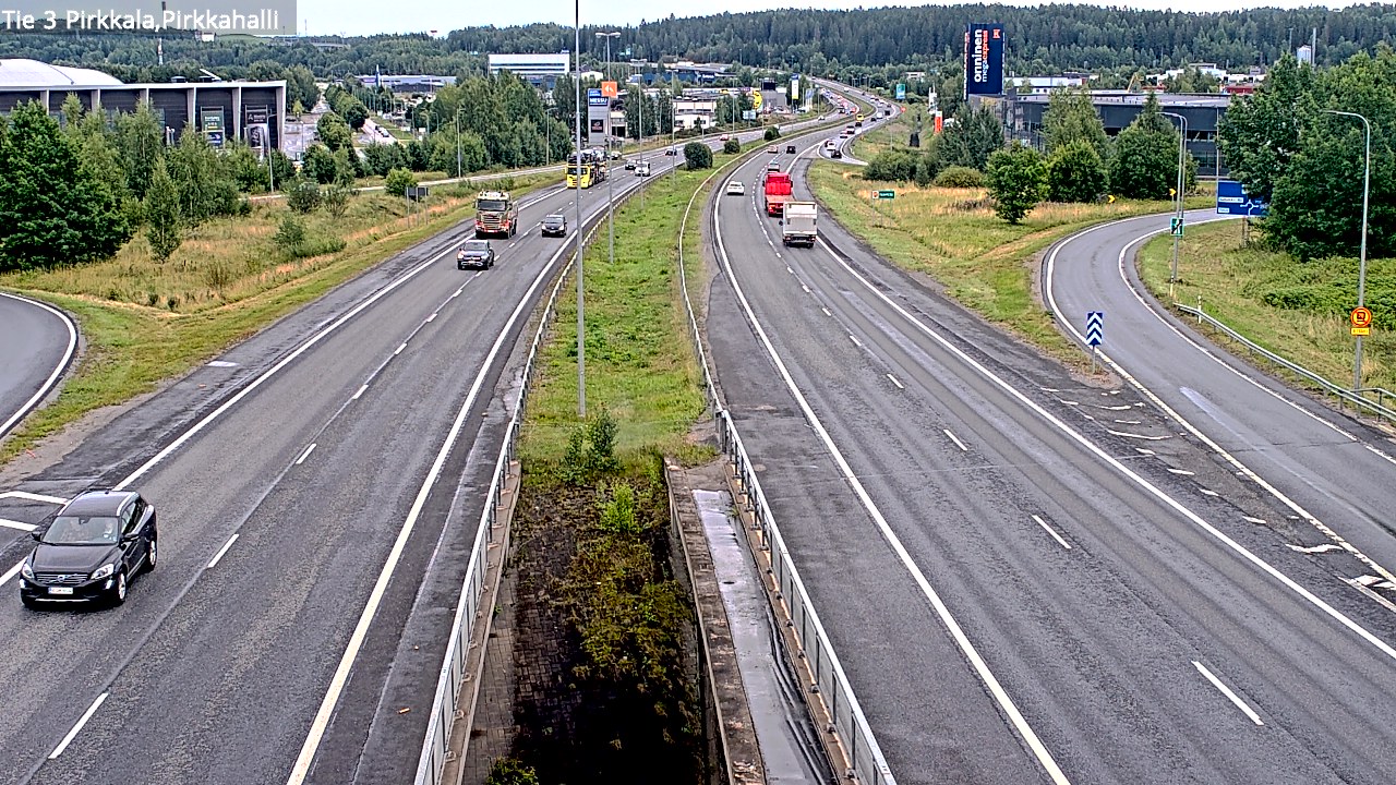 Weather Camera Image Road 3 Pirkkala, Pirkkahalli, Pirkkala, Pirkanmaa