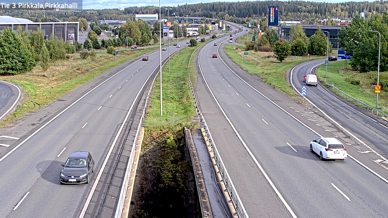 Weather Camera Image Väg 3 Birkala, Pirkkahalli, Pirkkala, Pirkanmaa
