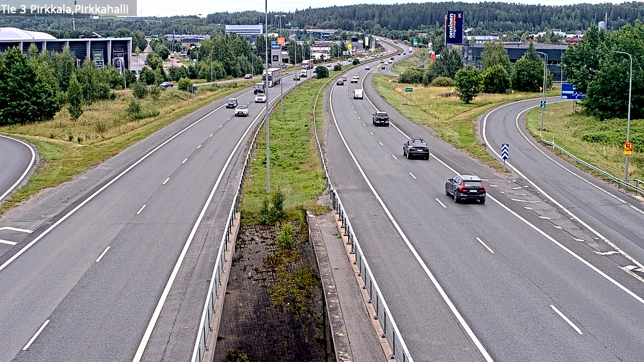 Weather Camera Image Road 3 Pirkkala, Pirkkahalli, Pirkkala, Pirkanmaa
