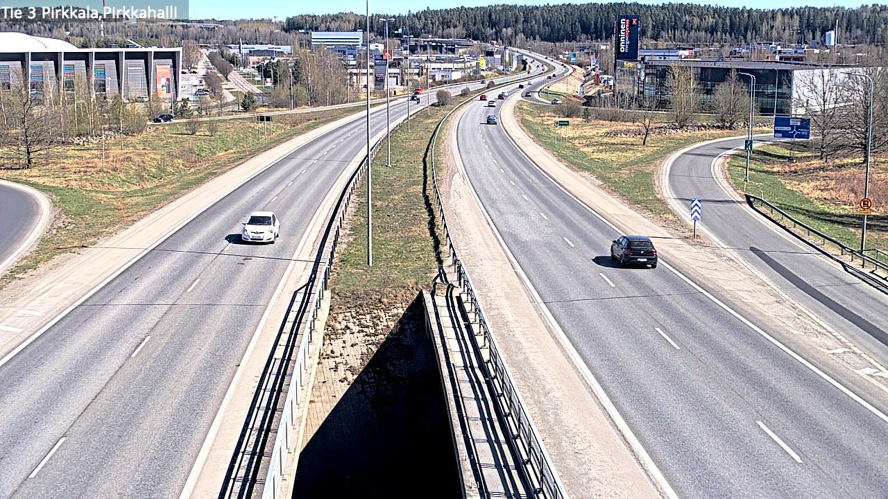Weather Camera Image Road 3 Pirkkala, Pirkkahalli, Pirkkala, Pirkanmaa
