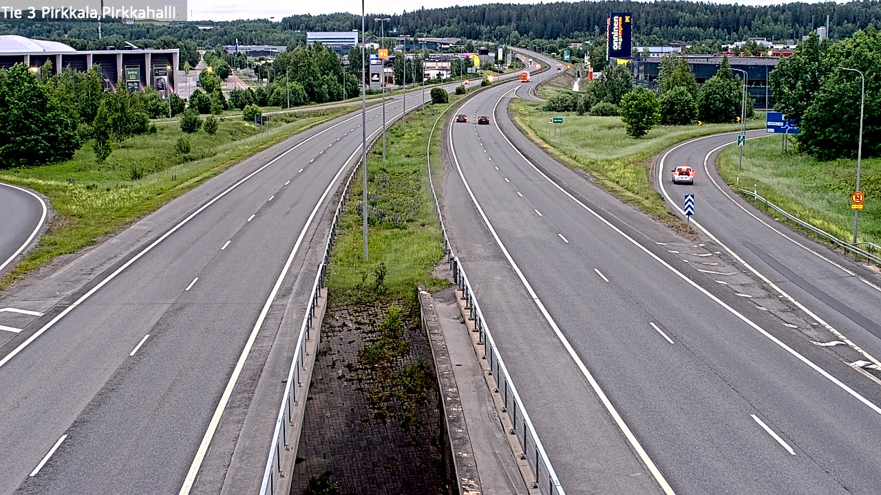 Kelikamerat Kuva Tie 3 Pirkkala, Pirkkahalli, Pirkkala, Pirkanmaa