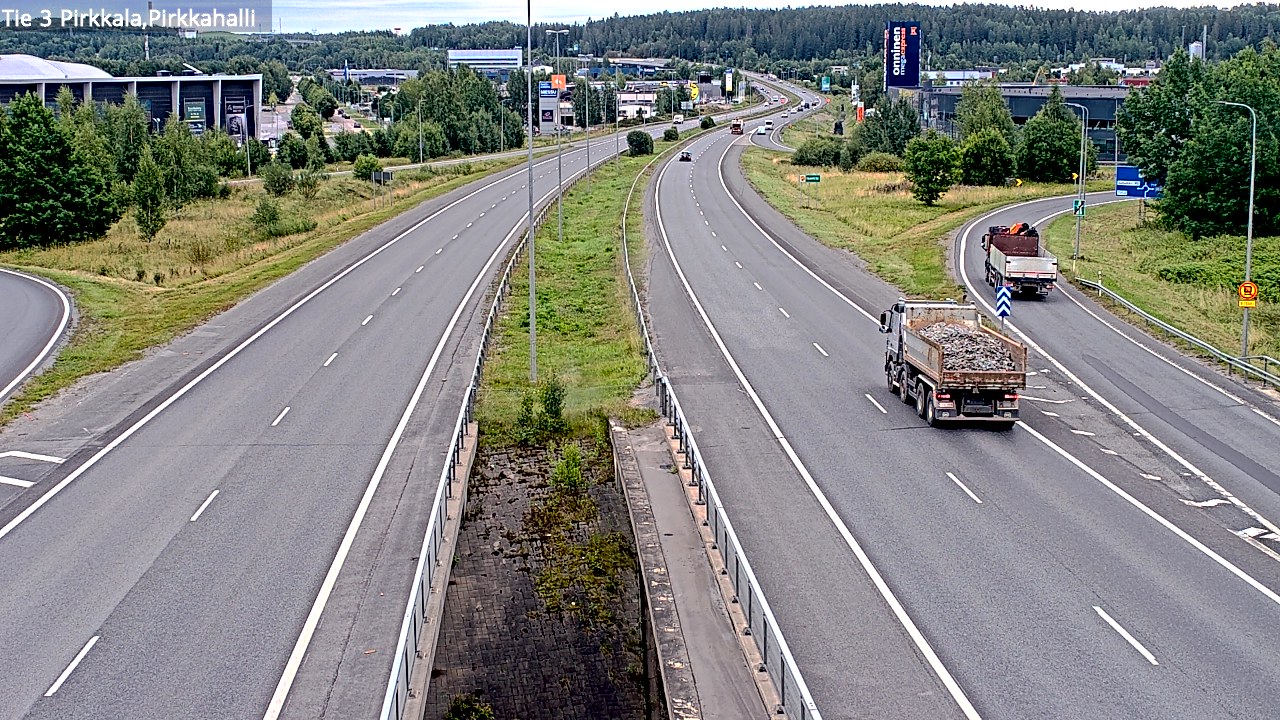 Weather Camera Image Road 3 Pirkkala, Pirkkahalli, Pirkkala, Pirkanmaa