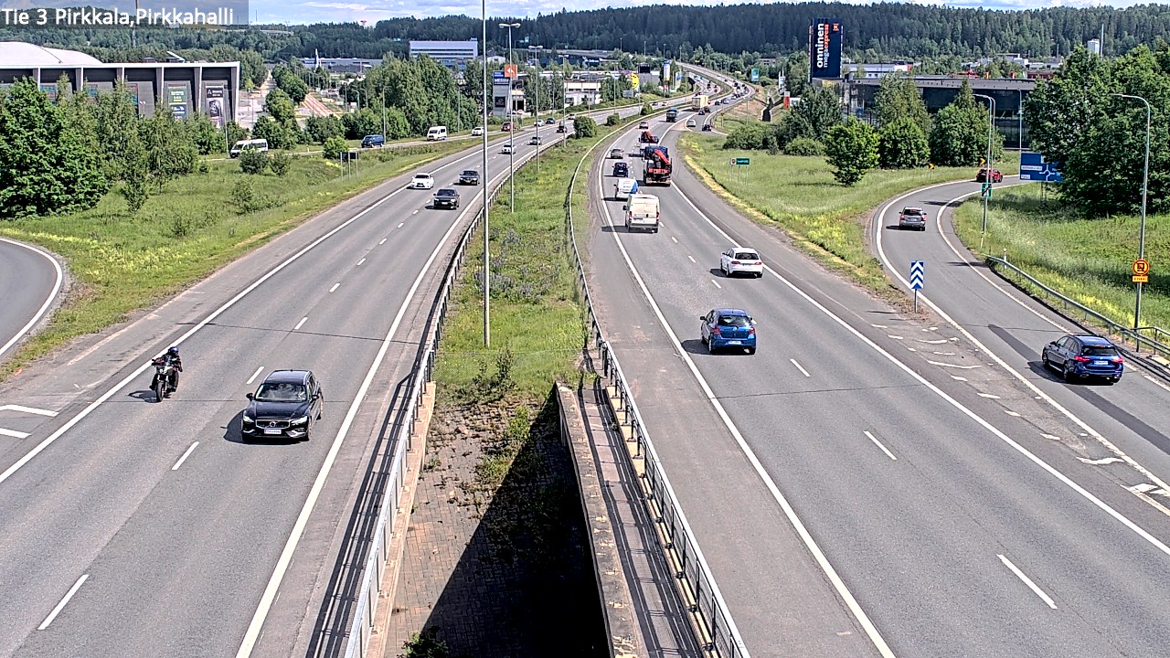 Kelikamerat Kuva Tie 3 Pirkkala, Pirkkahalli, Pirkkala, Pirkanmaa
