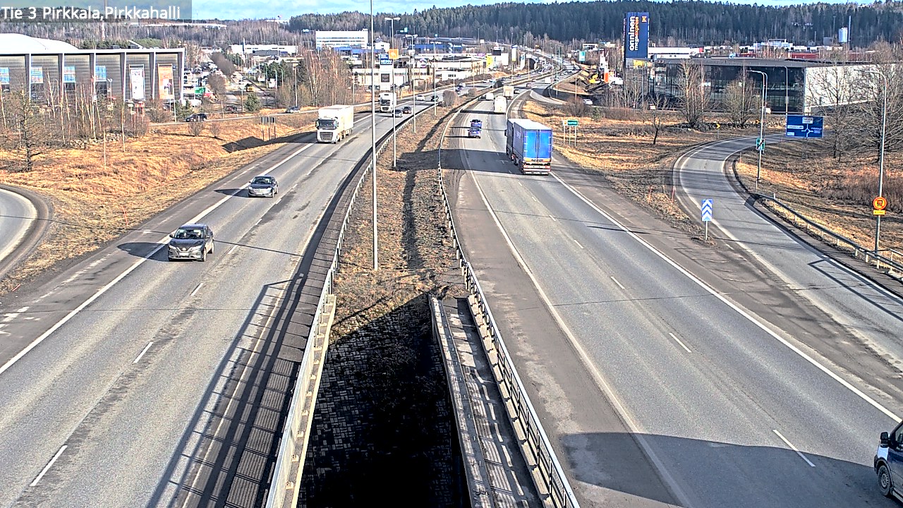 Weather Camera Image Väg 3 Birkala, Pirkkahalli, Pirkkala, Pirkanmaa