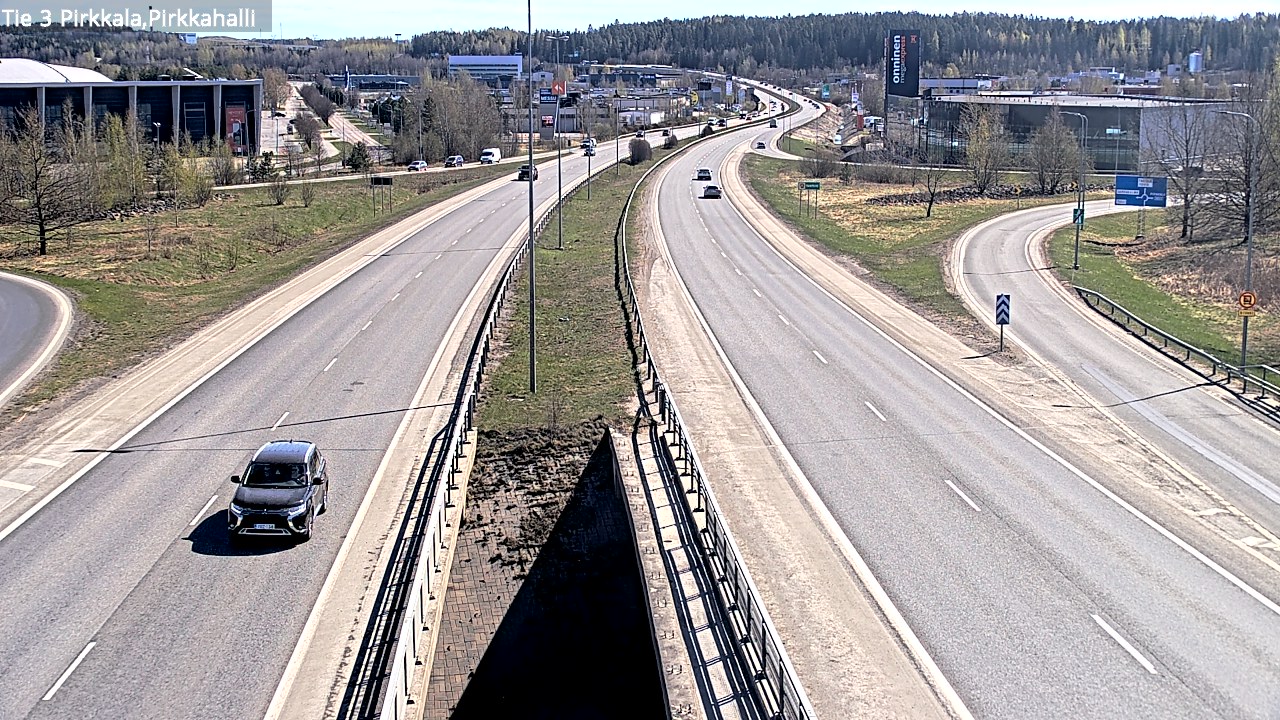 Weather Camera Image Road 3 Pirkkala, Pirkkahalli, Pirkkala, Pirkanmaa