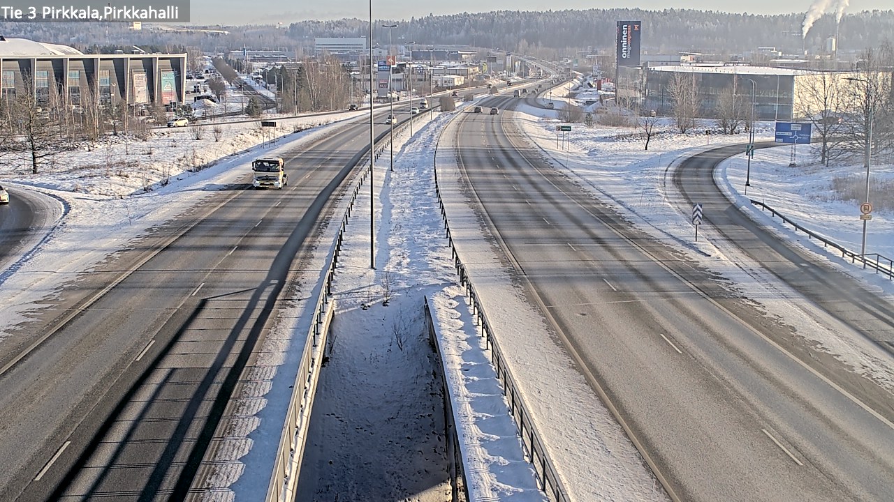 Weather Camera Image Väg 3 Birkala, Pirkkahalli, Pirkkala, Pirkanmaa