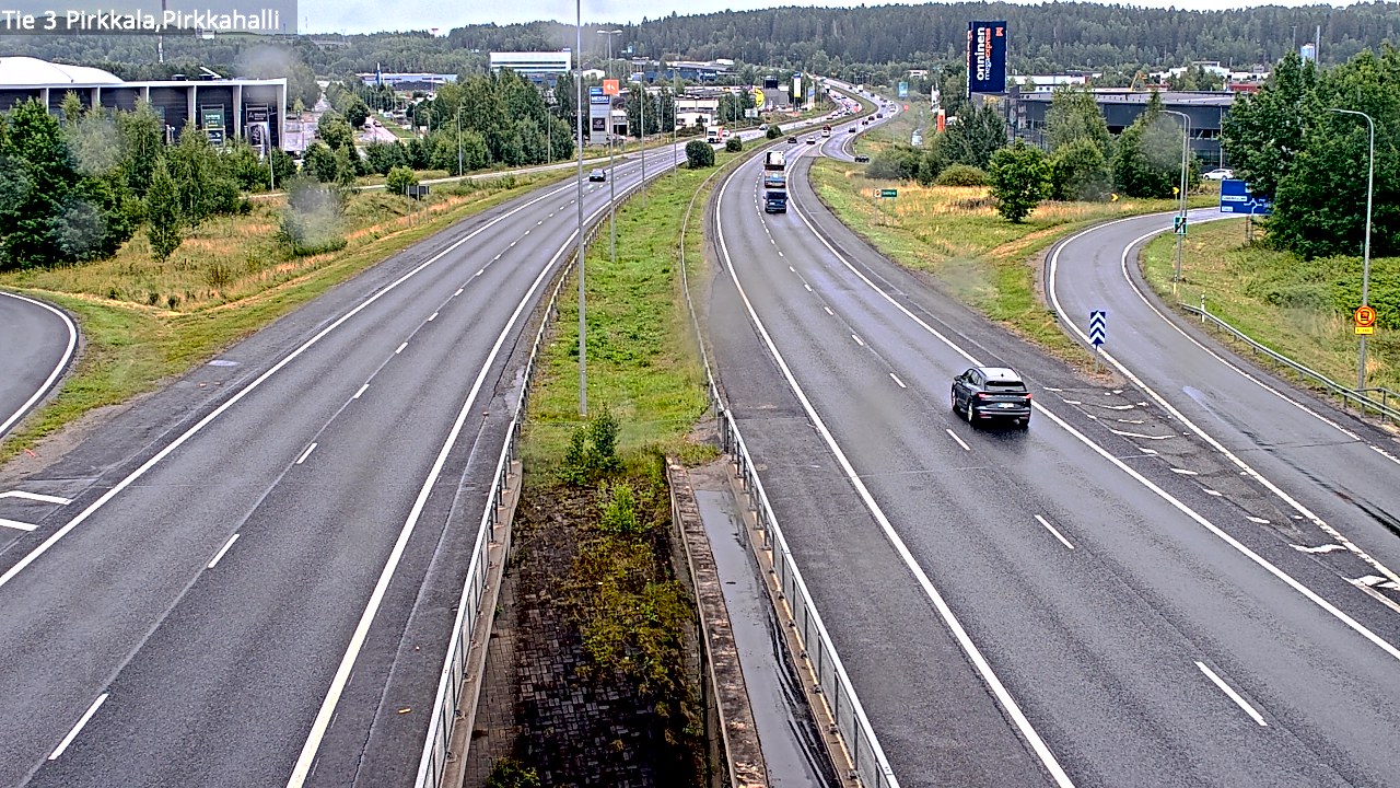 Weather Camera Image Road 3 Pirkkala, Pirkkahalli, Pirkkala, Pirkanmaa