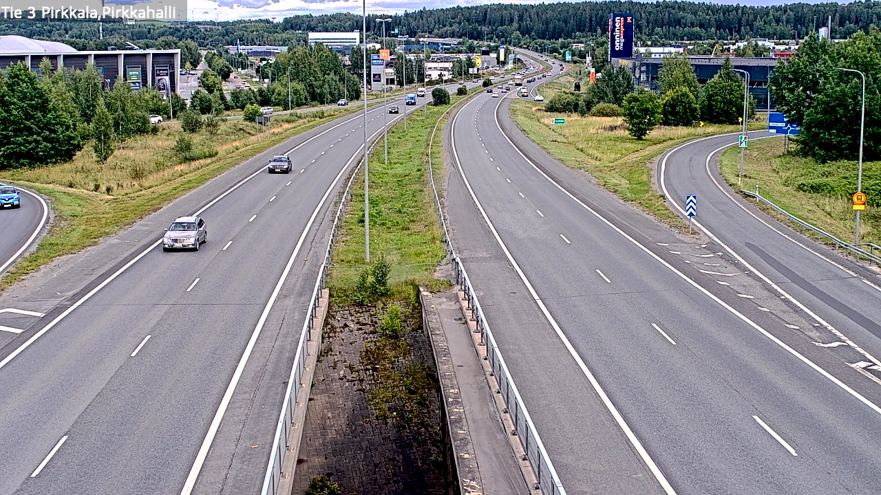 Weather Camera Image Väg 3 Birkala, Pirkkahalli, Pirkkala, Pirkanmaa