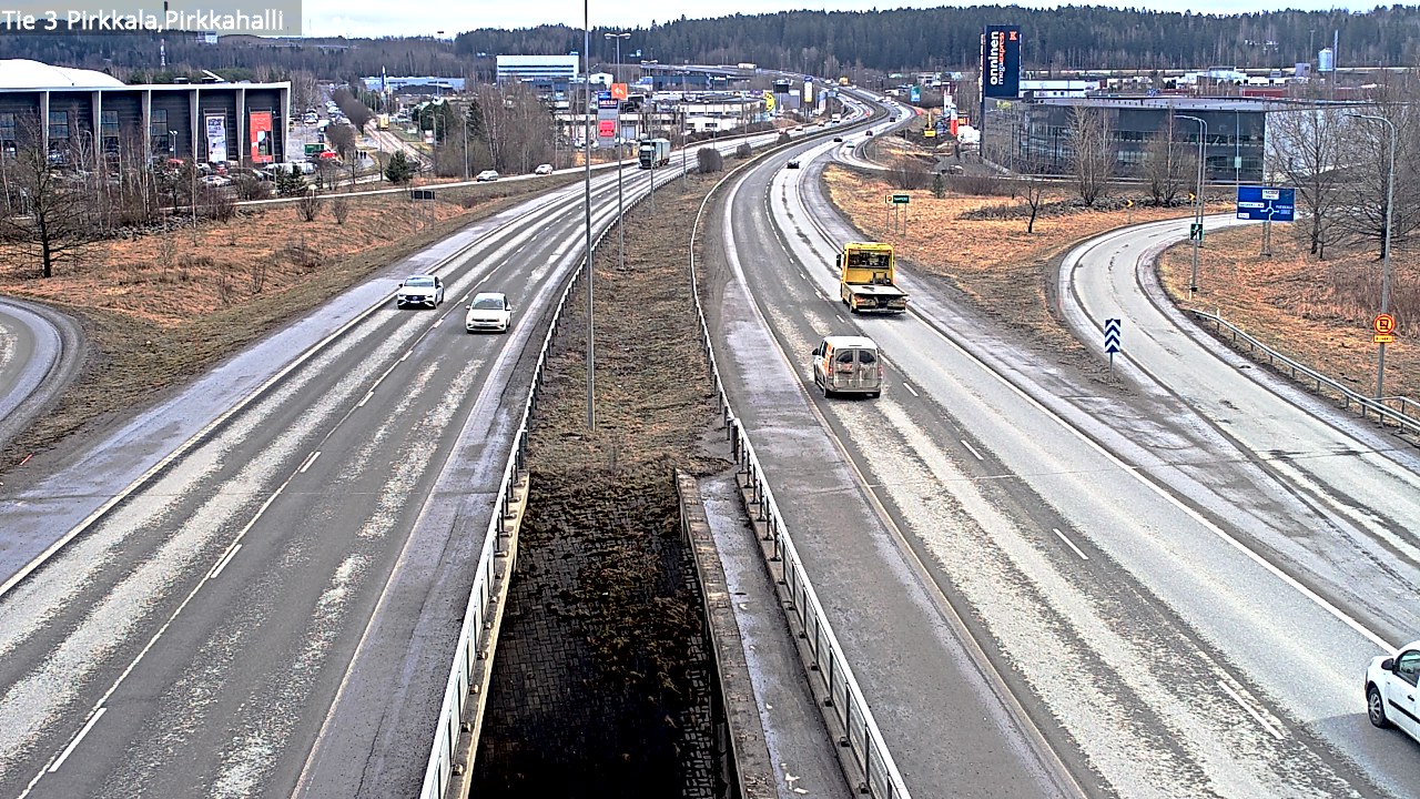 Weather Camera Image Väg 3 Birkala, Pirkkahalli, Pirkkala, Pirkanmaa