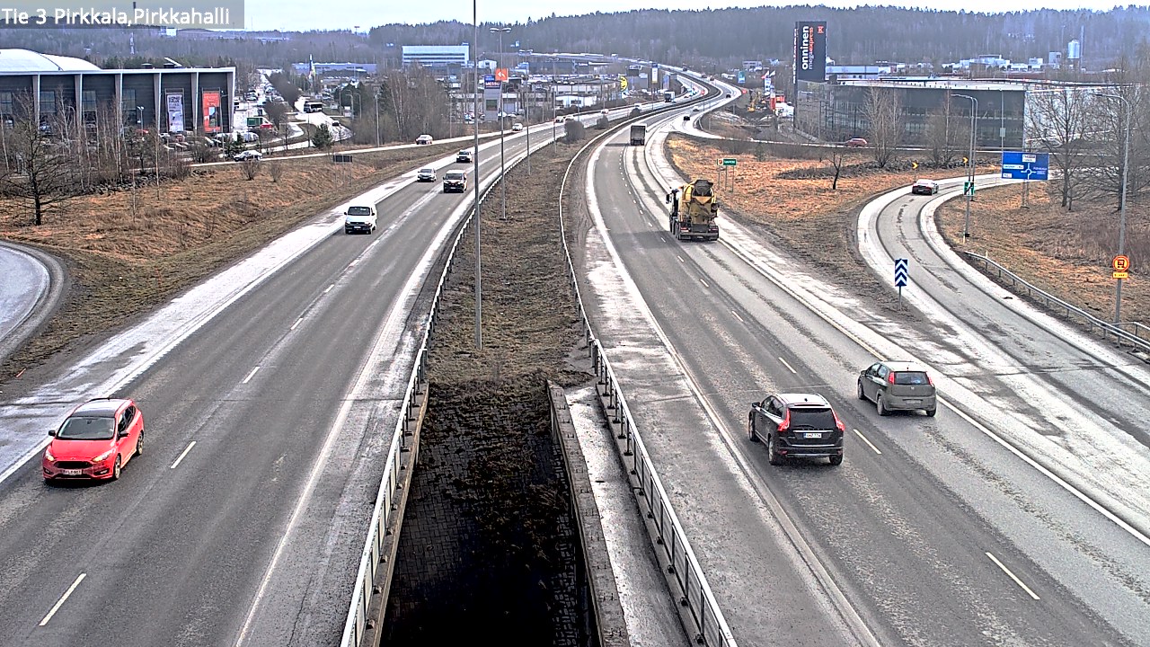 Weather Camera Image Väg 3 Birkala, Pirkkahalli, Pirkkala, Pirkanmaa