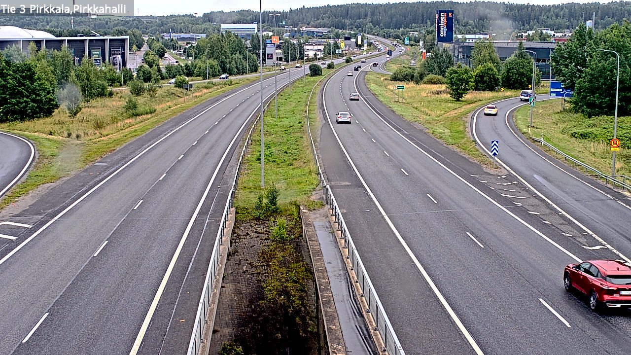 Weather Camera Image Road 3 Pirkkala, Pirkkahalli, Pirkkala, Pirkanmaa