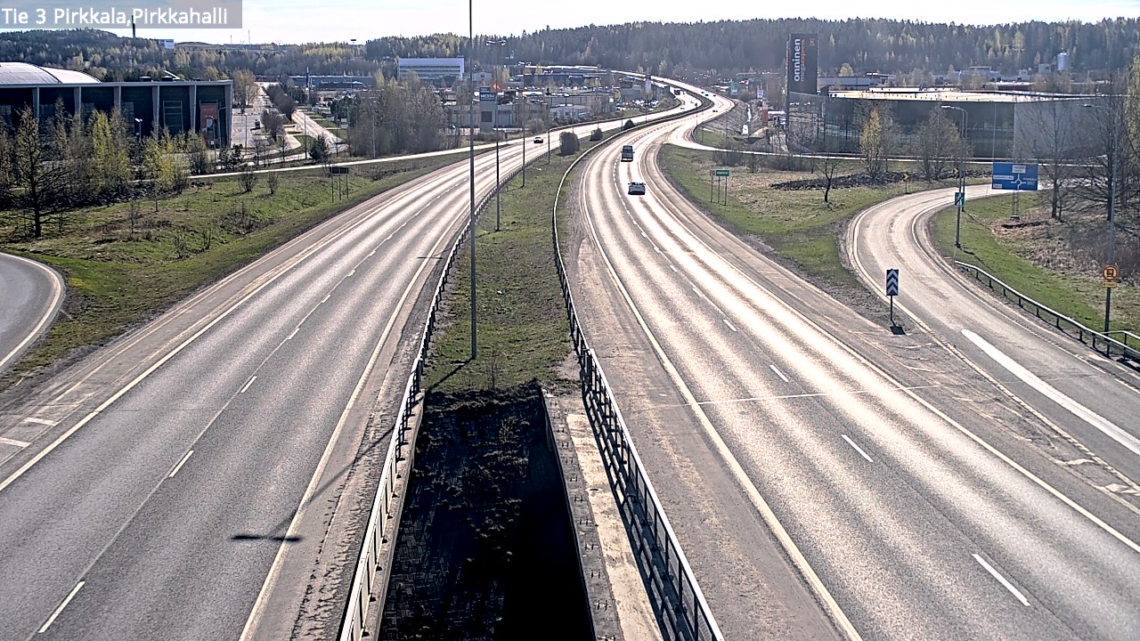 Weather Camera Image Road 3 Pirkkala, Pirkkahalli, Pirkkala, Pirkanmaa