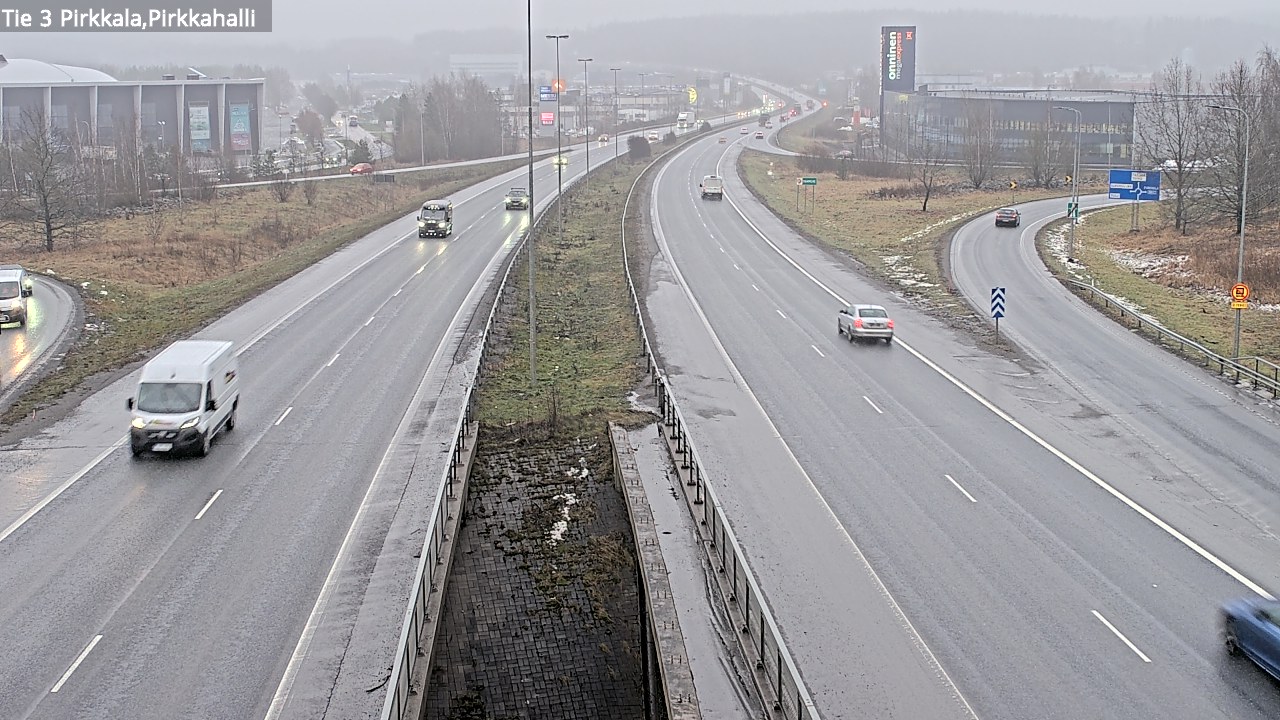Weather Camera Image Väg 3 Birkala, Pirkkahalli, Pirkkala, Pirkanmaa