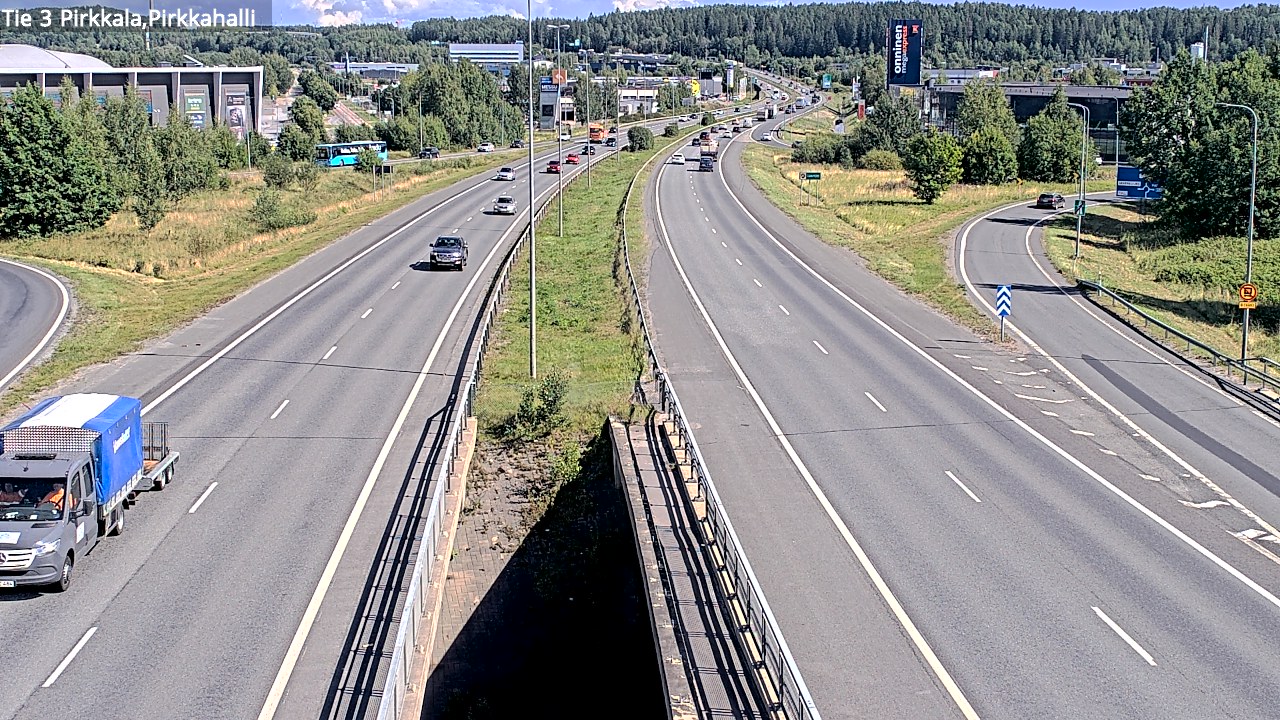 Weather Camera Image Väg 3 Birkala, Pirkkahalli, Pirkkala, Pirkanmaa