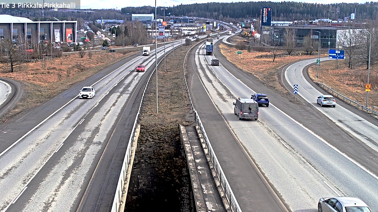 Weather Camera Image Väg 3 Birkala, Pirkkahalli, Pirkkala, Pirkanmaa