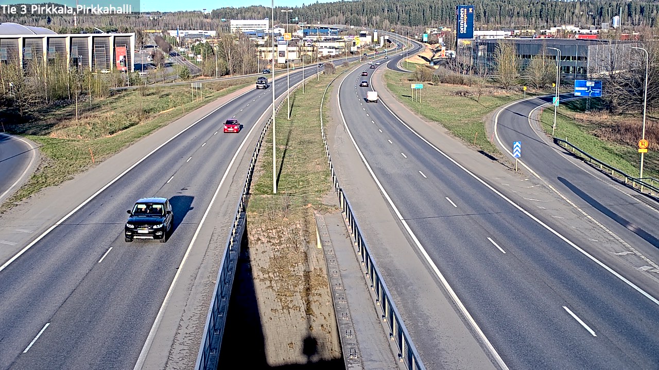 Weather Camera Image Road 3 Pirkkala, Pirkkahalli, Pirkkala, Pirkanmaa