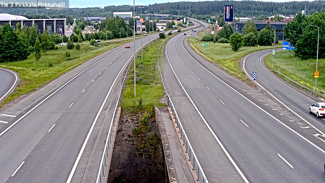 Kelikamerat Kuva Tie 3 Pirkkala, Pirkkahalli, Pirkkala, Pirkanmaa