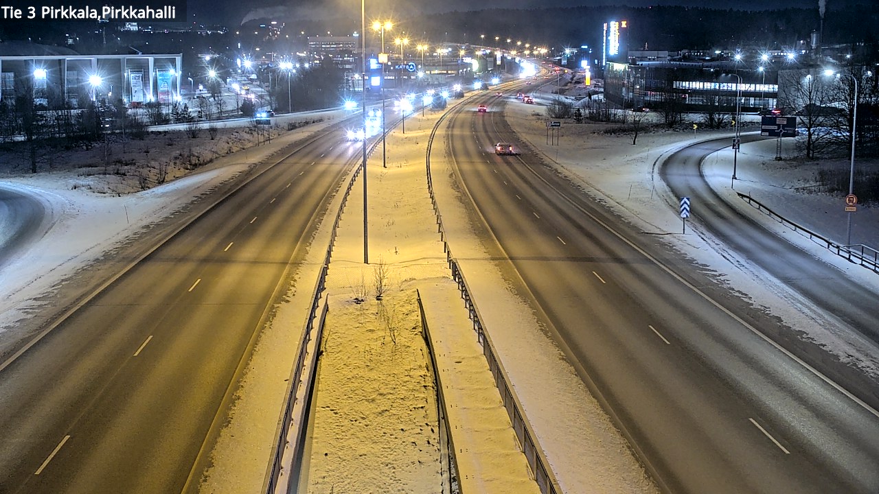Weather Camera Image Road 3 Pirkkala, Pirkkahalli, Pirkkala, Pirkanmaa