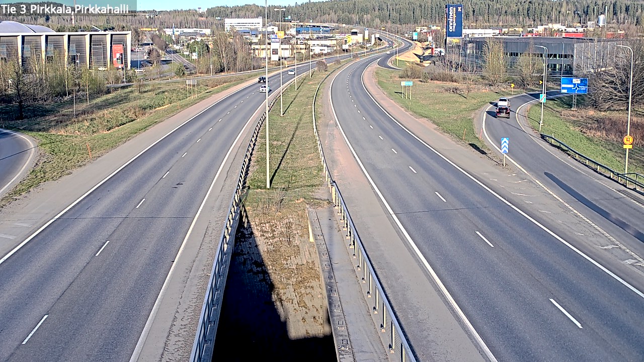Weather Camera Image Road 3 Pirkkala, Pirkkahalli, Pirkkala, Pirkanmaa