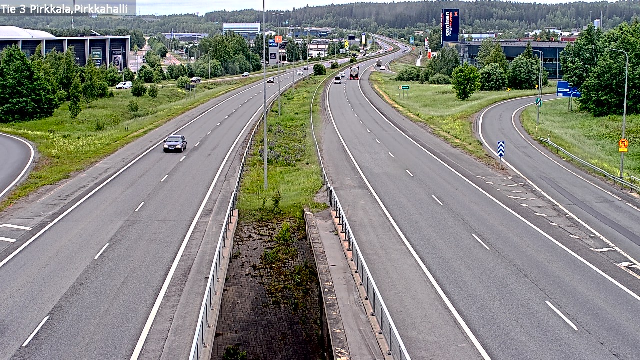 Weather Camera Image Väg 3 Birkala, Pirkkahalli, Pirkkala, Pirkanmaa