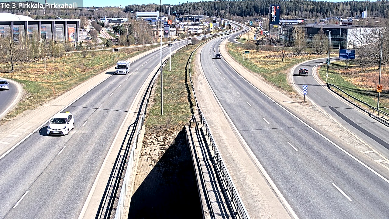 Weather Camera Image Road 3 Pirkkala, Pirkkahalli, Pirkkala, Pirkanmaa